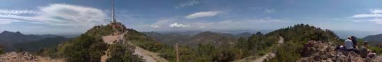 Bear Peak in Esterel along the Mediterranean Sea