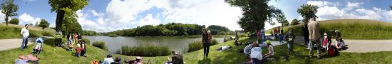 Picnic at the vivier's Pond