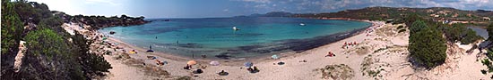 Plage de Capu Acciaju près de Porto-Vecchio