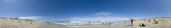 The North Beach of Vieux Boucou, a place to surf