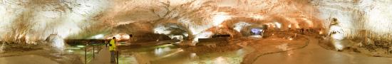 The bridge of out in Choranche Caves