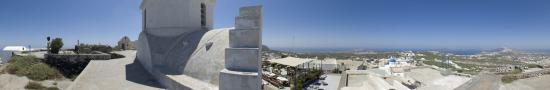 On the top of Pyrgos village