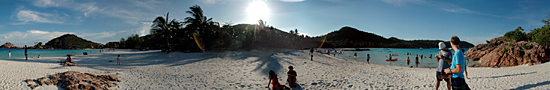 Sur la plage de Redang