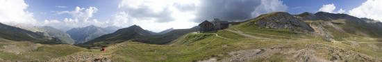 Refuge of the Croix du Bonhomme at 2440 m