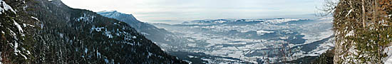 The Ruchère, view of Quartier Rock