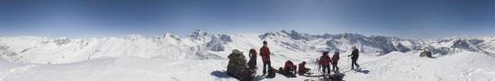 At the summit of Sagne Longue