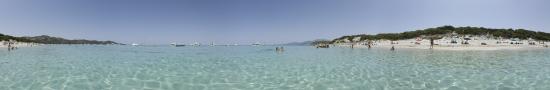 Plage de Saleccia dans le désert des Agriates