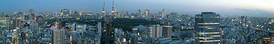 Tokyo in the night