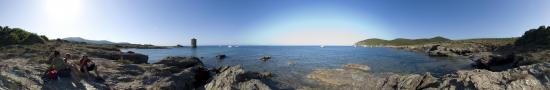 La tour de Santa Maria près du Cap Corse