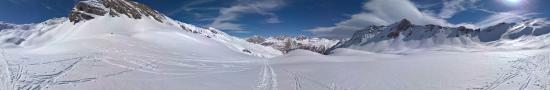 Le vallon de Courrouit en montant a la tete de Fer- 2370 m