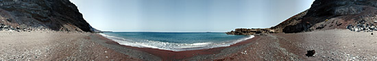 Beach of Verodal, west point of Island