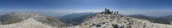 At the summit of Vihren, near Bansko